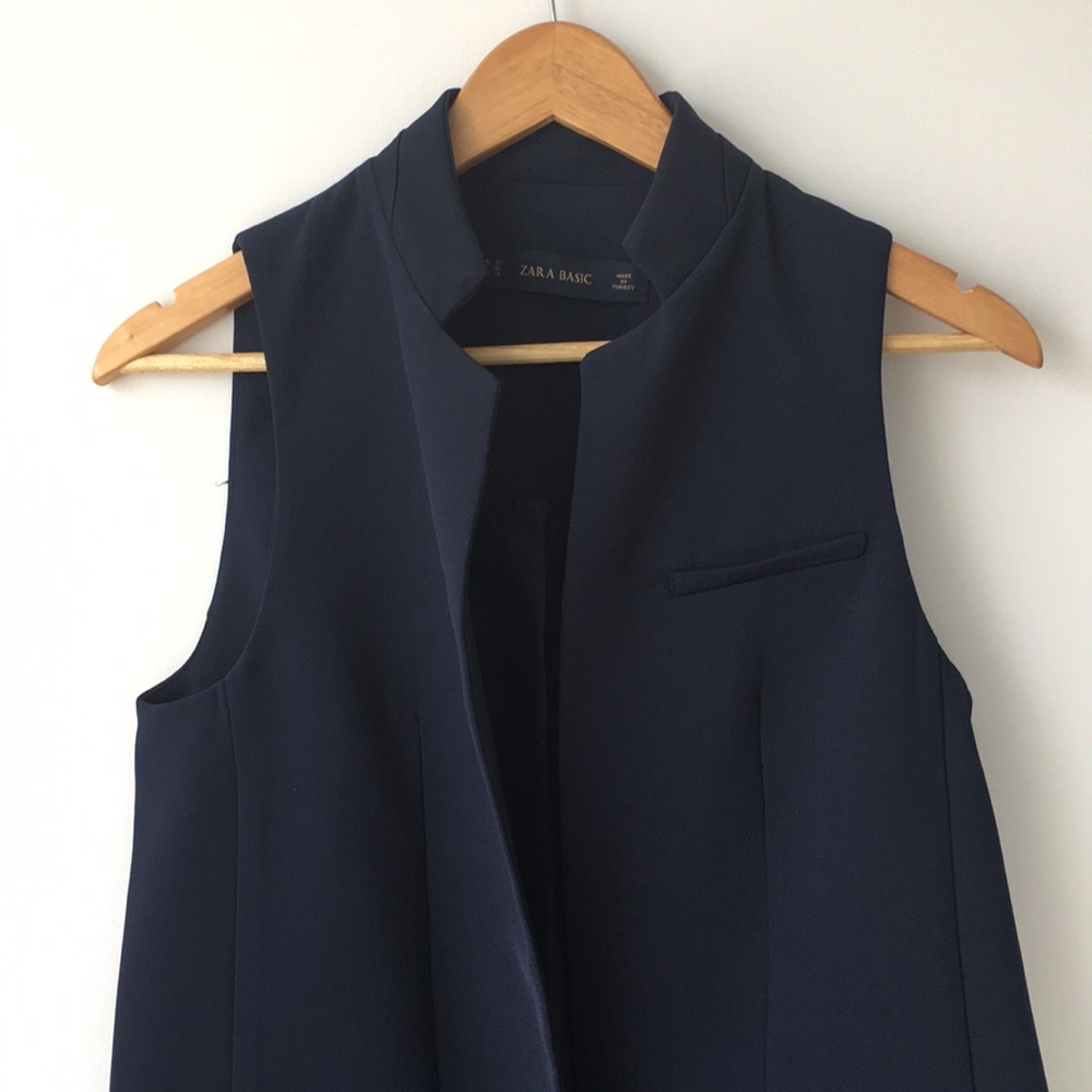 Zara Basic Long Wasitcoat